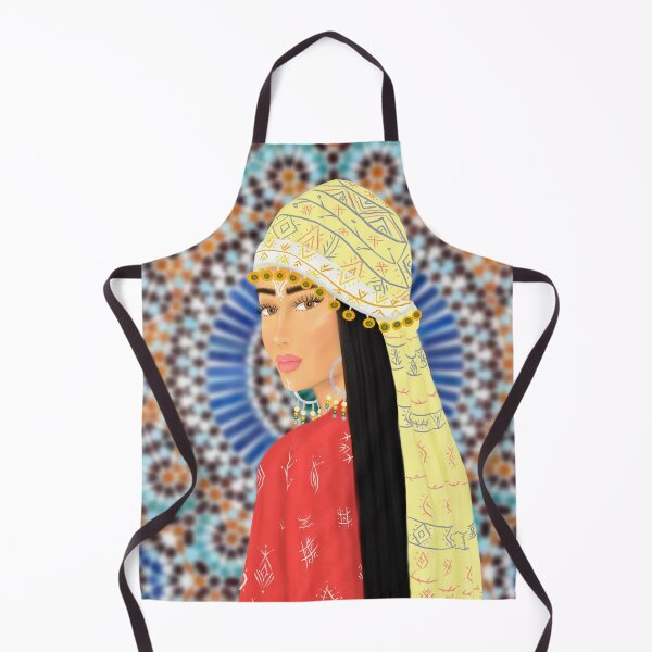 Item preview, Amazigh beautiful Moroccan woman painting designed and sold by Imanitasong.
