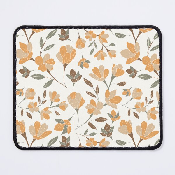 Item preview, orange blühen flowers garden designed and sold by sewproject.