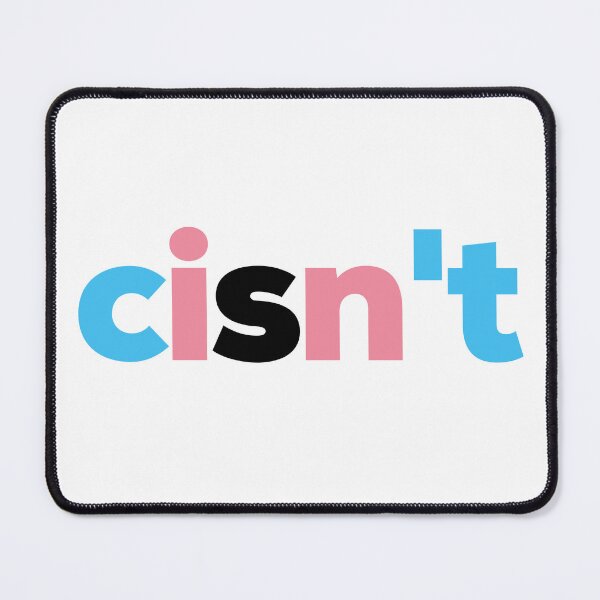 Item preview, cisn't Black Trans Flag. Transgender Pride designed and sold by Subtle Pride Shop.