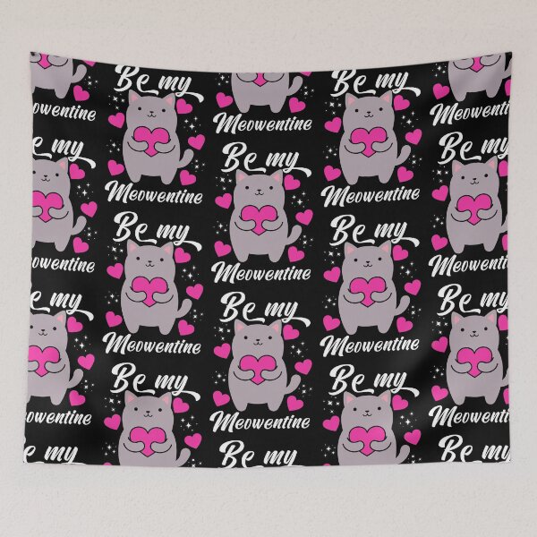 Item preview, Happy Meowentines Day, Be My Meowentine, Cat lover Valentines Day designed and sold by FNStuff.