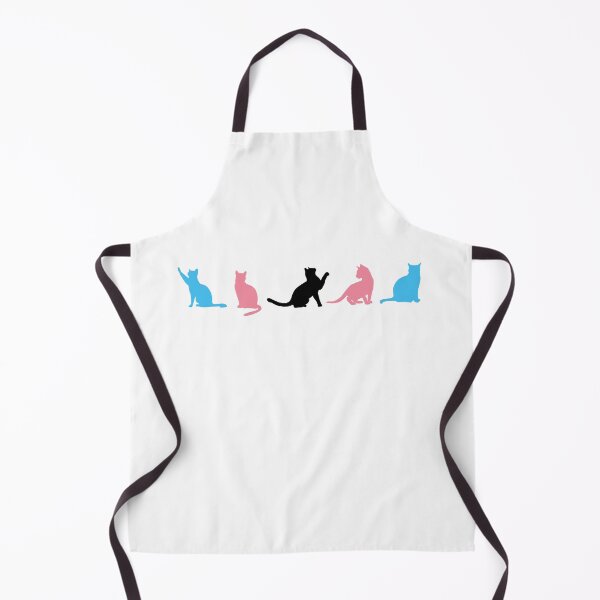 Item preview, Cats Black Trans Flag. Transgender Pride designed and sold by Subtle Pride Shop.