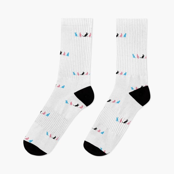 Item preview, Cats Black Trans Flag. Transgender Pride designed and sold by Subtle Pride Shop.