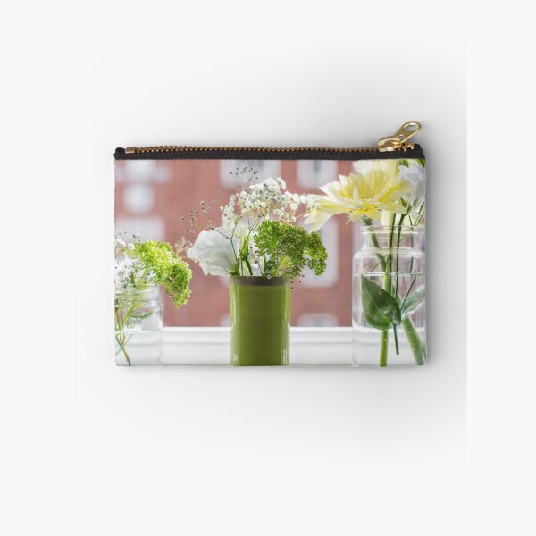 Item preview, Three flower vases designed and sold by justine Gordon.