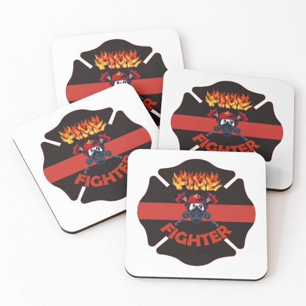 Item preview, firefighter badge designed and sold by Ideallity.