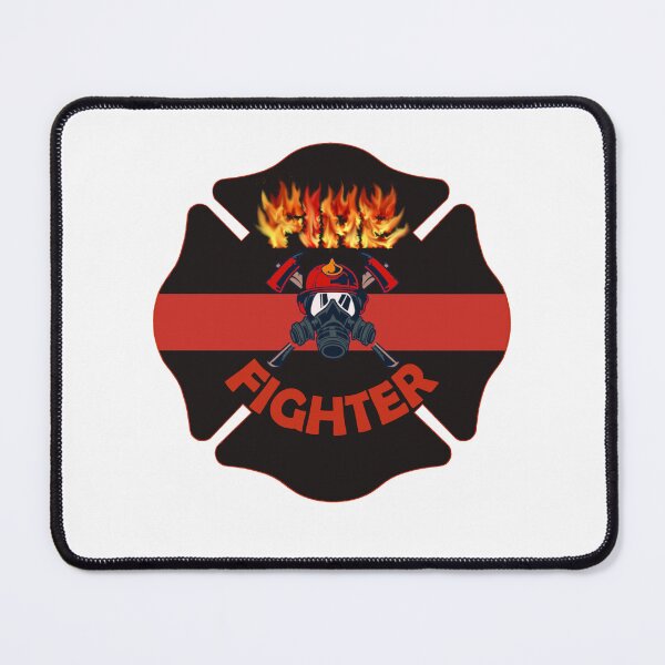 Item preview, firefighter badge designed and sold by Ideallity.