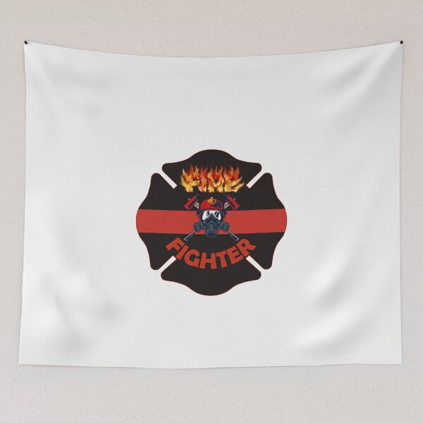 Item preview, firefighter badge designed and sold by Ideallity.