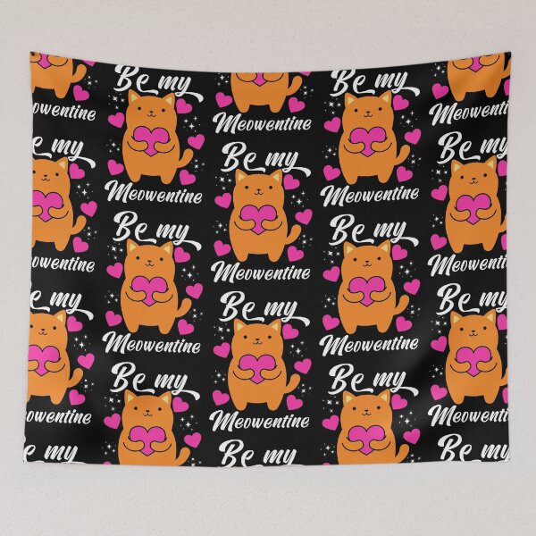 Item preview, Happy Meowentines Day, Be My Meowentine, Cat lover Valentines Day designed and sold by FNStuff.
