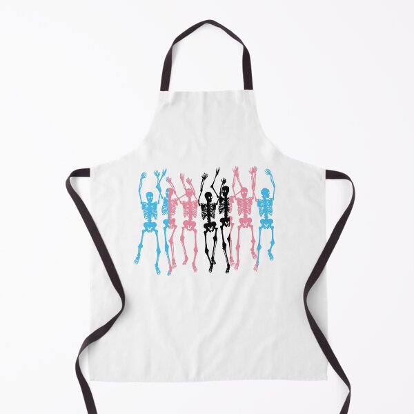 Item preview, Halloween Skeletons Black Trans Flag. Transgender Pride designed and sold by Subtle Pride Shop.