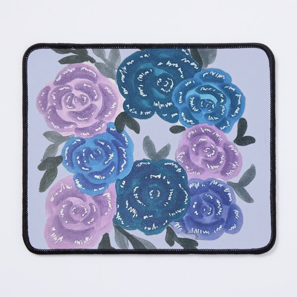 Item preview, Cool toned rose square designed and sold by DoodlesFlowers.