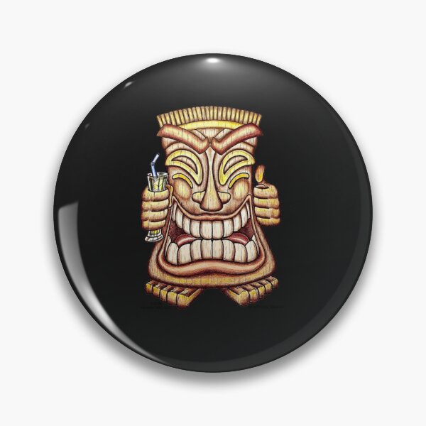Artikelvorschau, Tiki Fröhliches Tiki entworfen und verkauft von PrintAndArros.