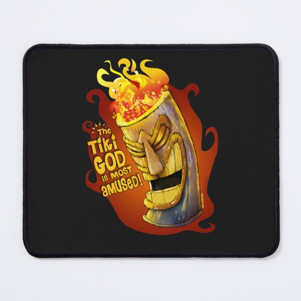 Item preview, Tiki The Tiki Is Most Amused designed and sold by PrintAndArros.