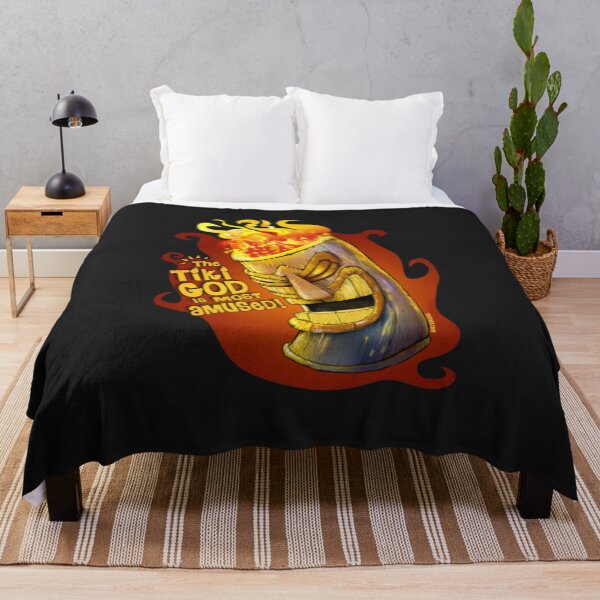 Item preview, Tiki The Tiki Is Most Amused designed and sold by PrintAndArros.