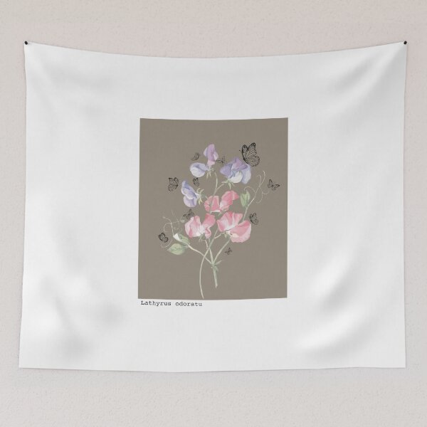 Item preview, Sweet peas & butterflies designed and sold by unconv-ntional.