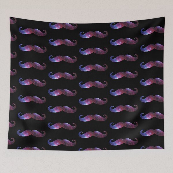 Item preview, Galaxy Hipster Moustache designed and sold by Cloud9hopper.