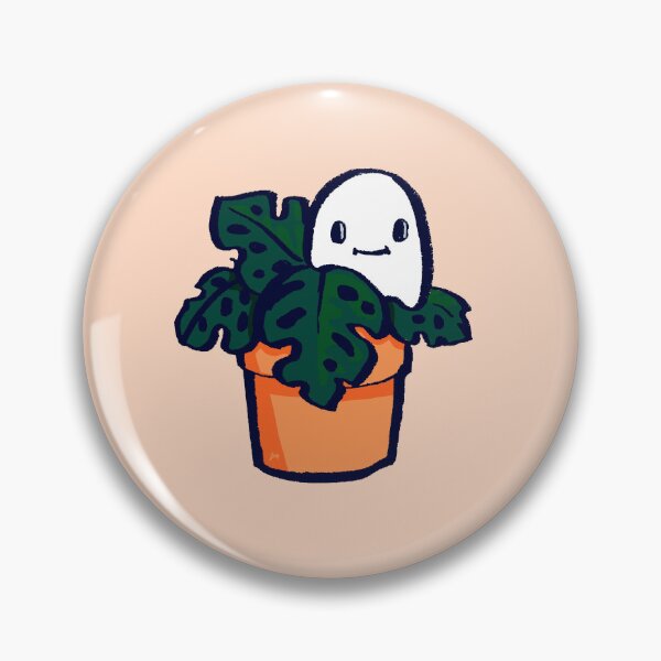 Item preview, The ghost of well tended monstera plants designed and sold by Theysaurus.