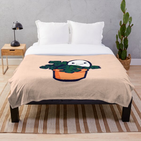 Item preview, The ghost of well tended monstera plants designed and sold by Theysaurus.