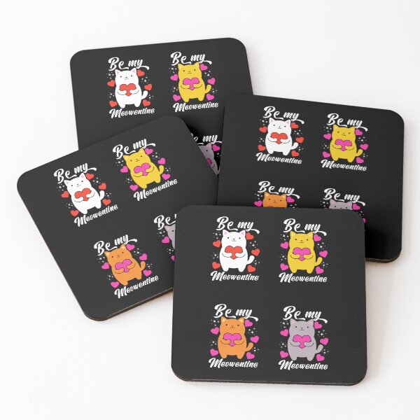 Item preview, Happy Meowentines Day, Be My Meowentine, Cat lover Valentines Day designed and sold by FNStuff.