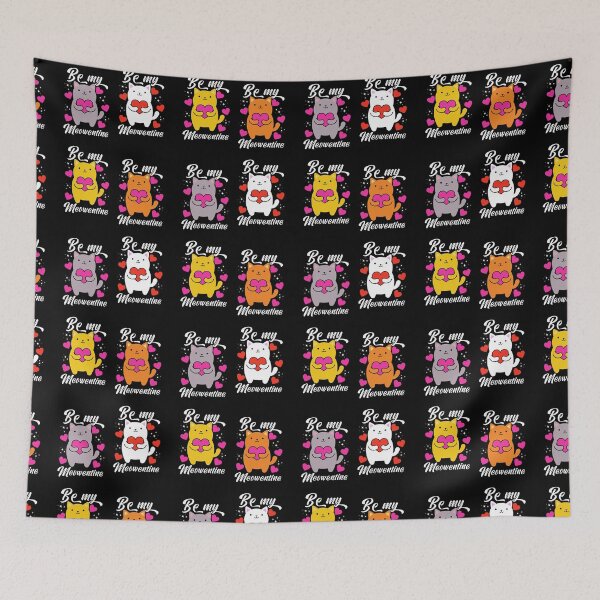 Item preview, Happy Meowentines Day, Be My Meowentine, Cat lover Valentines Day designed and sold by FNStuff.