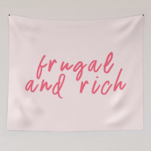 Item preview, Frugal and Rich designed and sold by voltzandvoices.
