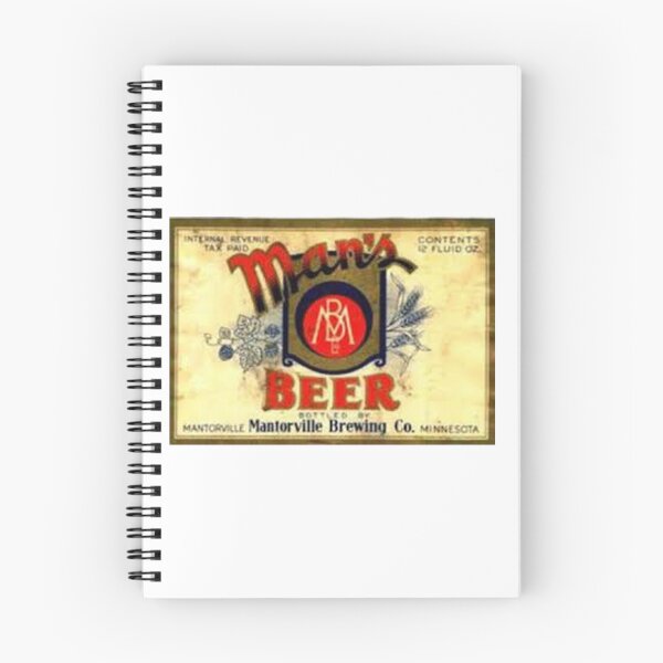Item preview, Man's Beer, distressed designed and sold by uniquenostalgia.