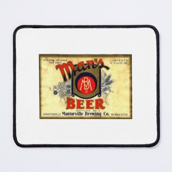 Item preview, Man's Beer, distressed designed and sold by uniquenostalgia.