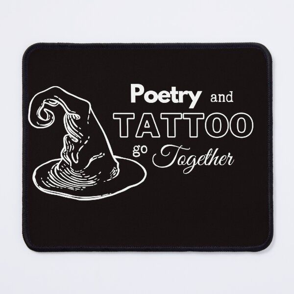 Item preview, Poetry and Tattoo go together designed and sold by KyleNesas.