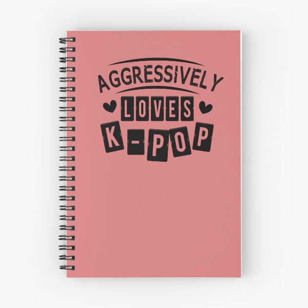 Item preview, Aggressively Loves K-pop Funny  designed and sold by JooArtPrints  ★★★★★.