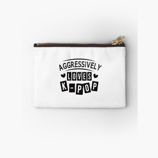 Item preview, Aggressively Loves K-pop Funny  designed and sold by JooArtPrints  ★★★★★.