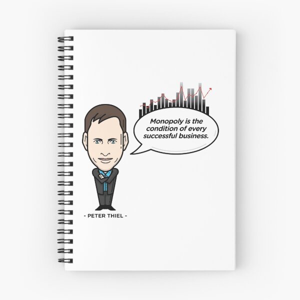 Item preview, Peter Thiel - Monopoly  designed and sold by hustlemoji.