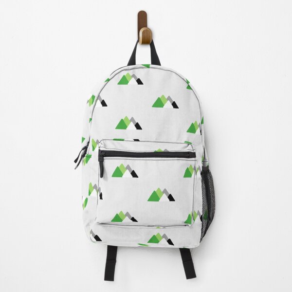 Item preview, Triangle Aro Mountains. Aromantic Pride designed and sold by Subtle Pride Shop.