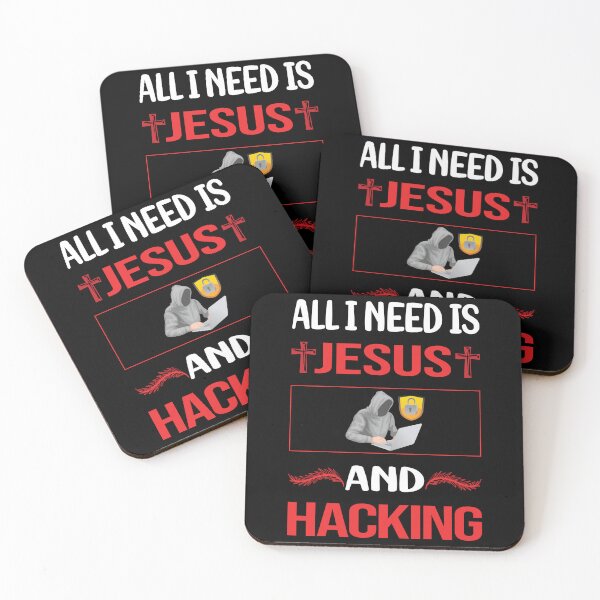Item preview, Funny Jesus Hacking Hack Hacker designed and sold by FifineCroteau.