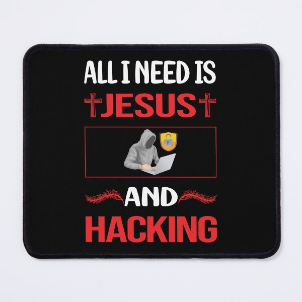 Item preview, Funny Jesus Hacking Hack Hacker designed and sold by FifineCroteau.