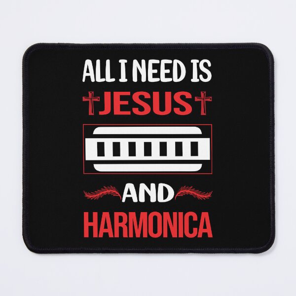 Item preview, Funny Jesus Harmonica Mouth Organ designed and sold by FifineCroteau.