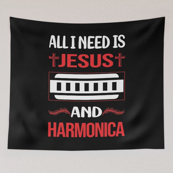 Item preview, Funny Jesus Harmonica Mouth Organ designed and sold by FifineCroteau.
