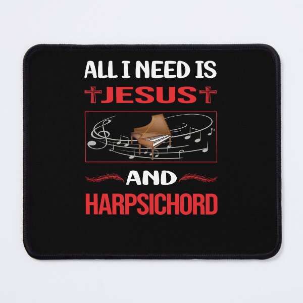 Item preview, Funny Jesus Harpsichord Harpsichordist designed and sold by FifineCroteau.
