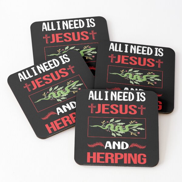 Item preview, Funny Jesus Herping Herpetologist Herpetology Herp Herps Herper designed and sold by FifineCroteau.