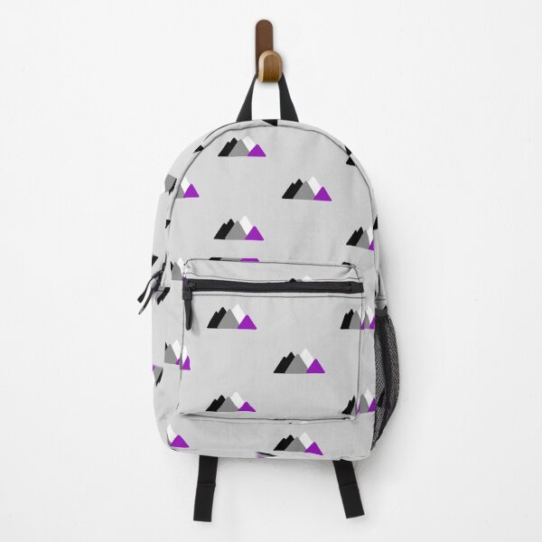 Item preview, Triangle Ace Mountains. Asexual Pride designed and sold by Subtle Pride Shop.