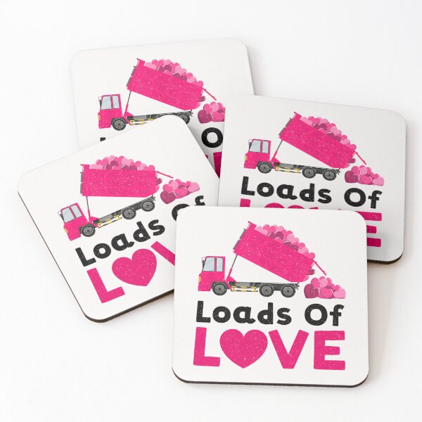 Item preview, Kids Valentine's Day Loads of Love Cute Dump Truck Boys designed and sold by Peggy4822.