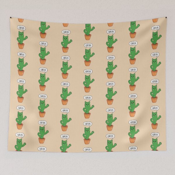 Item preview, Catcus - Cat Cactus Plant Lover Pun gift designed and sold by LEFDDesigns.