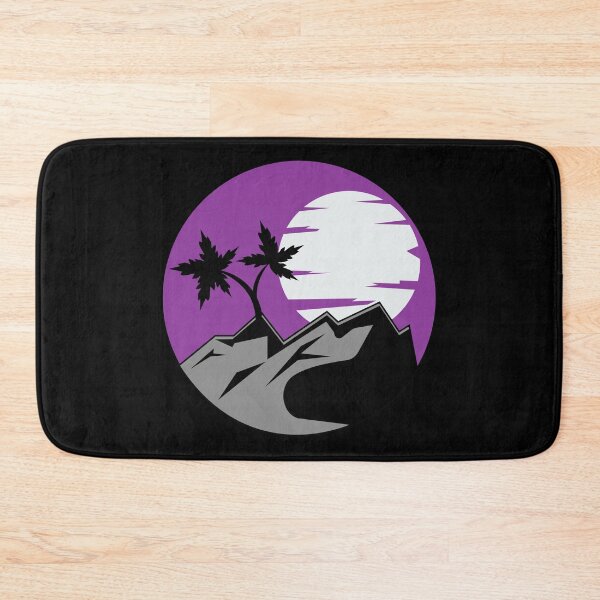 Item preview, Tropical Ace Sun and Trees. Asexual Pride designed and sold by Subtle Pride Shop.