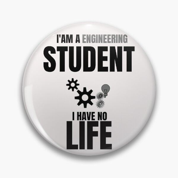Item preview, Funny Engeneering Quotes,i'am a Engeneering Student i Have No Life designed and sold by behappysiempre.