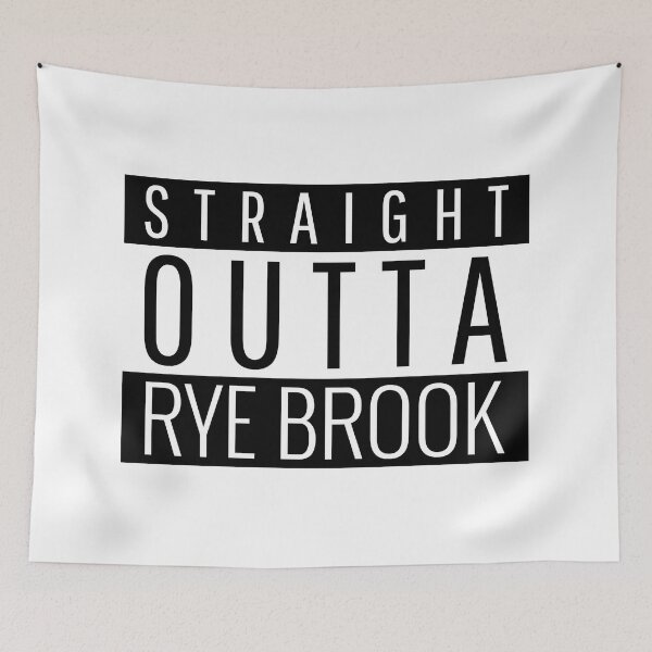 Item preview, Straight Outta Rye Brook New York Rye Brook NY designed and sold by Teelogic.