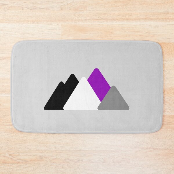 Item preview, Triangle Demi Sexual Mountains. Demisexual Pride designed and sold by Subtle Pride Shop.