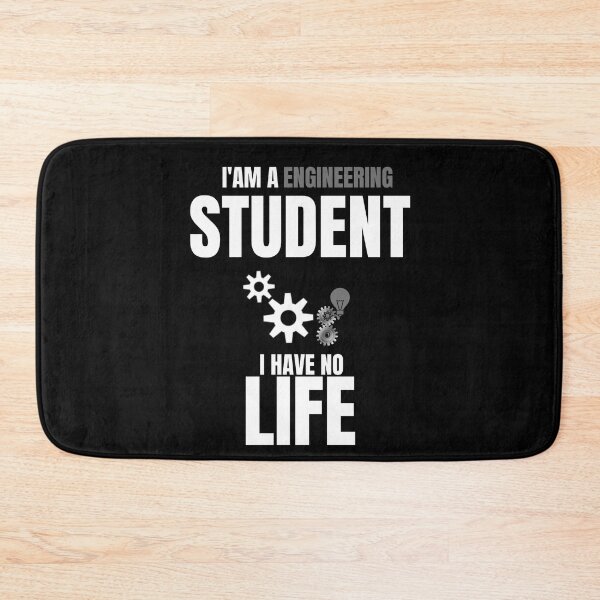 Item preview, Funny Engeneering Quotes,i'am a Engeneering Student i Have No Life designed and sold by behappysiempre.