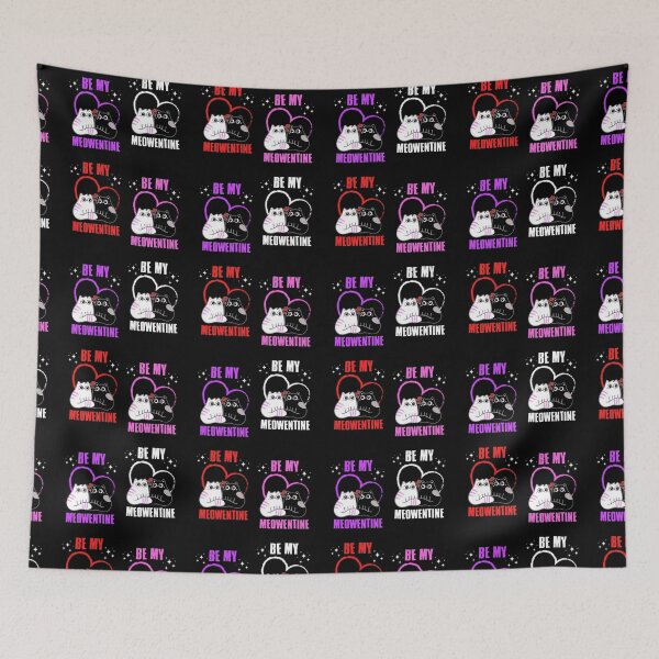 Item preview, Happy Meowentines Day, Be My Meowentine, Cat lover Valentines Day designed and sold by FNStuff.