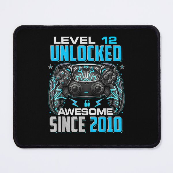 Item preview, Level 12 Unlocked Awesome Since 2010 12th Birthday Gaming designed and sold by Andreberube.