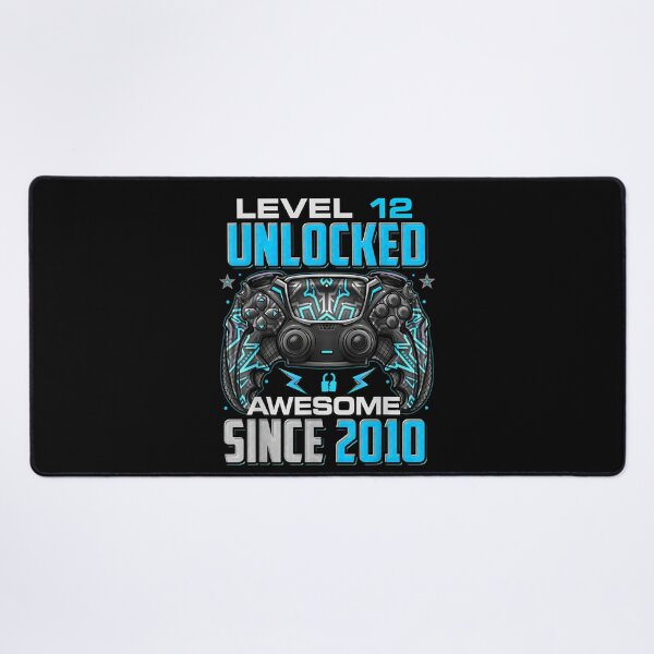 Item preview, Level 12 Unlocked Awesome Since 2010 12th Birthday Gaming designed and sold by Andreberube.