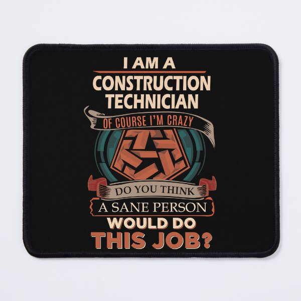 Item preview, Construction Technician T Shirt - Sane Person Job Gift Item Tee designed and sold by vonnie38uo.