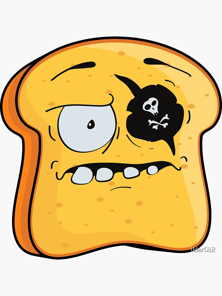 "Disguised Toast Funny Iconic Design Classic" Sticker for Sale by