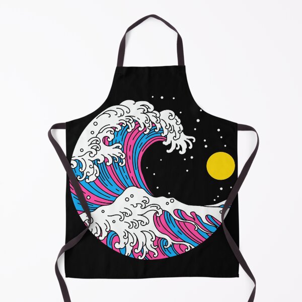 Item preview, Circular Japanese Pan Wave. Pansexual Pride designed and sold by Subtle Pride Shop.